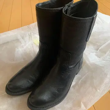 KlSCO 숏부츠 블랙 24cm