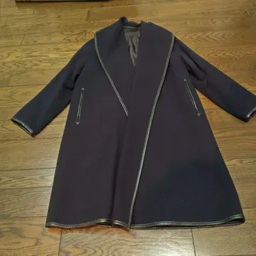 요건 레일 다크 네이비 코트