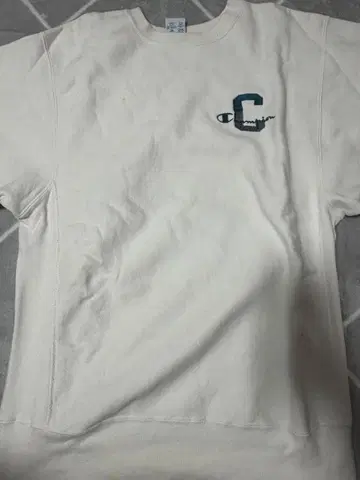 90년대 챔피언 리버스 위브 스웻셔츠 자수 로고