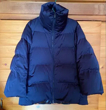 유니클로 질 샌더 +J 다운 자켓 네이비