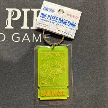 원피스 베이스샵 캐릭터 티켓 키링 상디