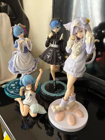 리제로 피규어 묶음 판매