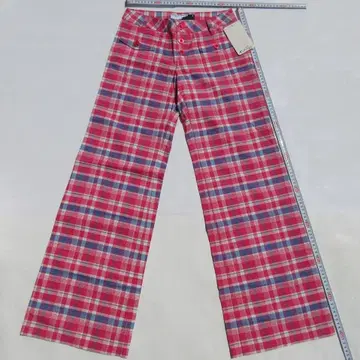 새상품 오클리 여성용 얇은 소재 와이드 코튼 팬츠 S 골프 의류