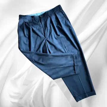 BEAMS+ 네이비 슬랙스 XL