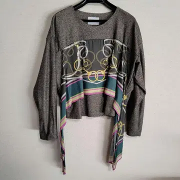 센소유니코 IN-PROCESS 긴팔 티셔츠 그레이