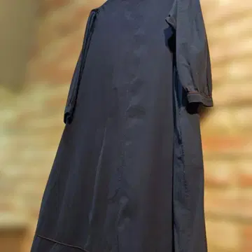 Basco 파이핑 네이비 원피스