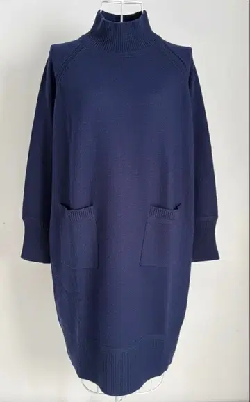 [ 미사용 새상품 ] DoCLASSE 두클라쎄 미드나잇 블루 니트 원피스