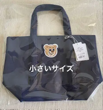 페일라 올드 테디 와펜 토트백 네이비 작은 사이즈