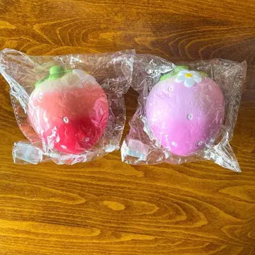 스퀴즈 딸기 2개 세트 마더 가든 squishy