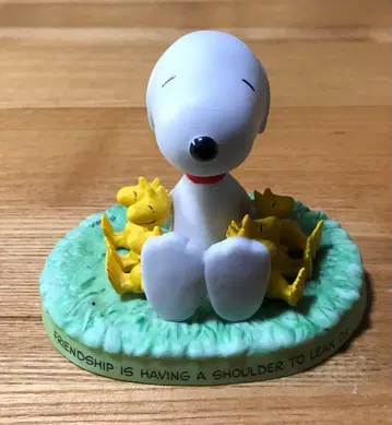 초특가!! 홀마크 스누피 우드스탁 입상 피규어