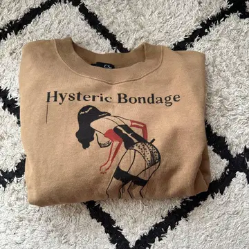 Hysteric Bondage 맨투맨 베이지