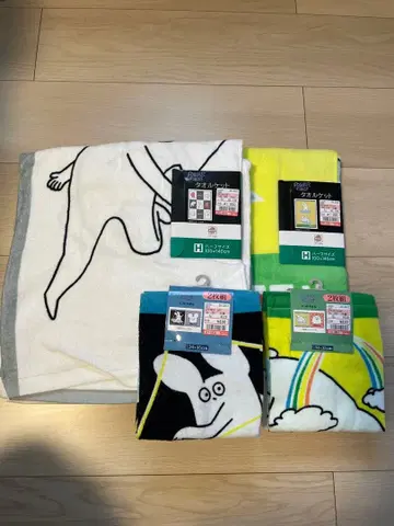 처음 뵙겠습니다 마츠오입니다 여름용 이불 & 핸드 타월 4세트