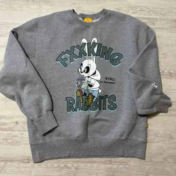 FR2 FXXKING RABBITS 맨투맨 L 사이즈 그레이