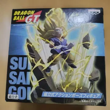 드래곤볼GT 슈퍼 사이어인 3 손오공 조립식 액션 피규어