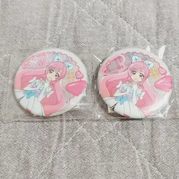 [ 익명 배송 ] 홀로그램 캔뱃지 큐어 프리즘 타워 레코드 카페 프리큐어