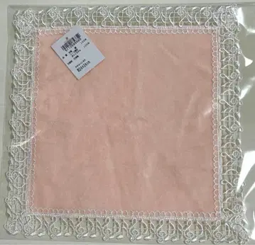 치카자와 레이스 새상품 레어 음표 패턴 타월 손수건