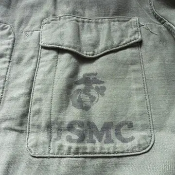 USMC 올리브 그린 밀리터리 자켓 미군 방출품