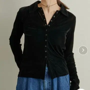 완판템 시어 벨로아 카라 부착 가디건