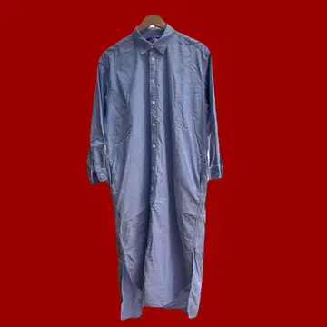 THE NORTH FACE 셔츠 원피스 WS 사이즈 라이트 블루