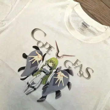 코드 기어스 C.C. 티셔츠 L 사이즈 GILDAN