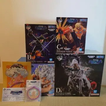 제일복권 원피스 미래섬 에그헤드 피규어 묶음 판매, 기타 하위상 포함