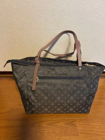 러셋 지퍼 토트백