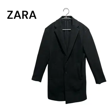 ZARA 자라 체스터 코트 블랙