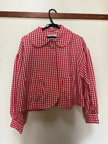 POPPY 아사기니요 깅엄 체크 셋업