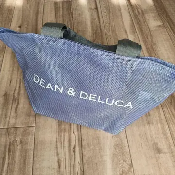 딘앤델루카 2025년 차리티 메쉬 토트백 미사용 라일락