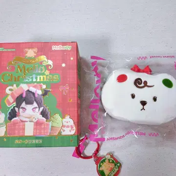 Mellojoy 멜로 크리스마스 시리즈 크리스마스 치즈 베어 스퀴즈
