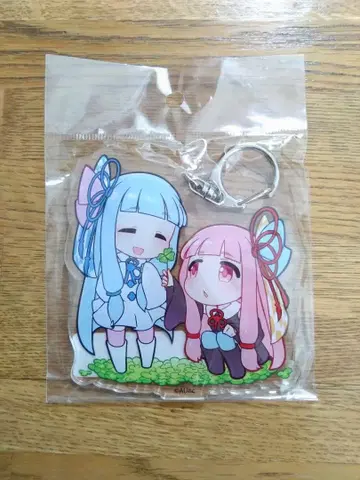 코토하 자매 클로버 아크릴 빅 키링 스트랩