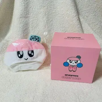 SEVENTEEN 캐릭터랜드 모자 꽁지 응원봉 커버