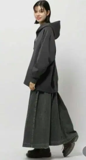 [새상품] 니코앤드 라이트 종이상자 zip 후드티