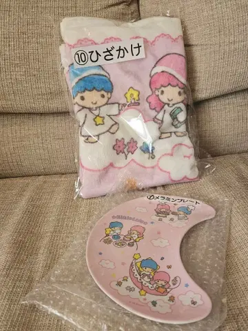 제일복권 키키라라 무릎담요 멜라민 플레이트 50주년 기념