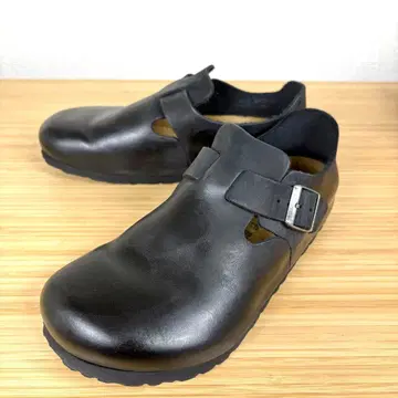 [ 컨디션 최상 ] BIRKENSTOCK 런던 블랙 가죽 25cm