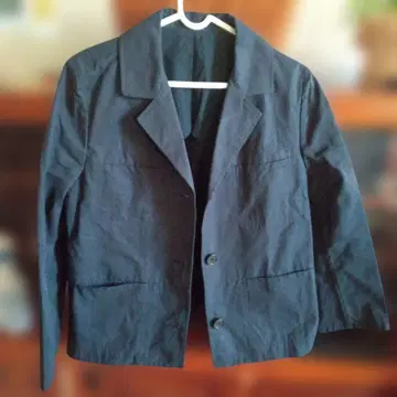 네이비 테일러드 자켓 2버튼