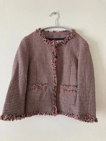 플라스테 PLST 트위드 자켓 클리닝 완료