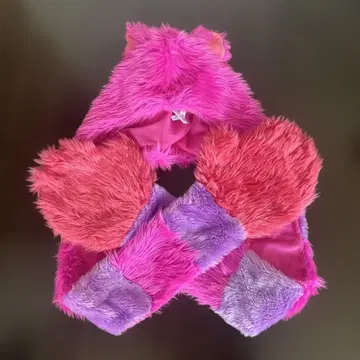 디즈니 체셔 고양이 치샤 고양이 팬캡 머플러