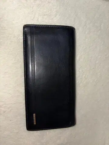 cross 블랙 가죽 장지갑