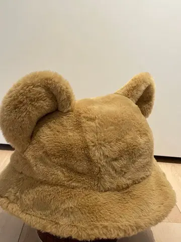 [ 새상품급 ] 더피의 복슬복슬 팬캡 버킷햇 디즈니