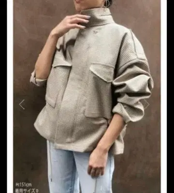 STUNNING LURE M65 체크 오버 블루종