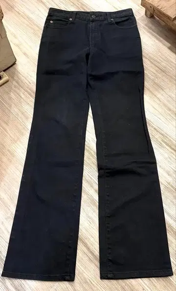 BLUE WAY 일본제 부츠컷 팬츠 스트레치 블랙 M