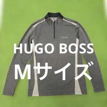 HUGOBOSS 골프웨어 하프 지퍼 긴팔 그레이