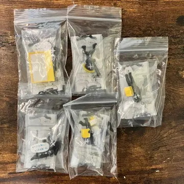 사보로 주의! 피규어 컬렉션 5종 컴플리트 세트