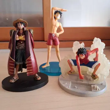 원피스 루피 피규어 3개 세트