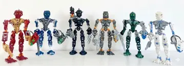 레고 바이오니클 토아 이니카 6체 세트 (구슬 없음)