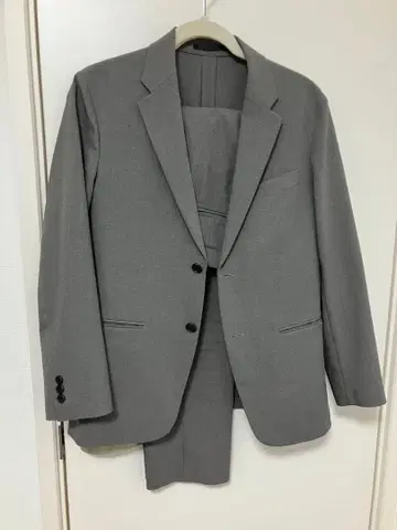 UNIQLO 감동 자켓 감동 팬츠 그레이 셋업