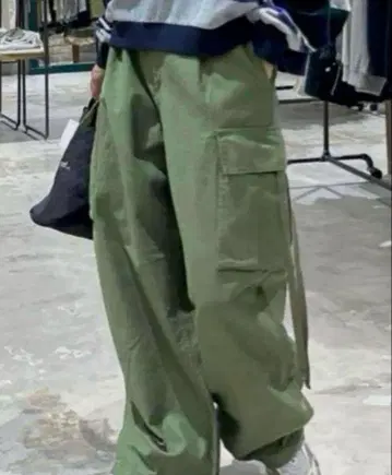 새상품급 niko and - 스트링 카고 팬츠 F