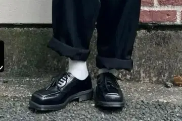 새상품급 닥터마틴 Durrmw5i 블랙 레이스업 슈즈