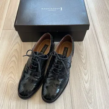 매킨토시 런던 가죽 신발 23cm